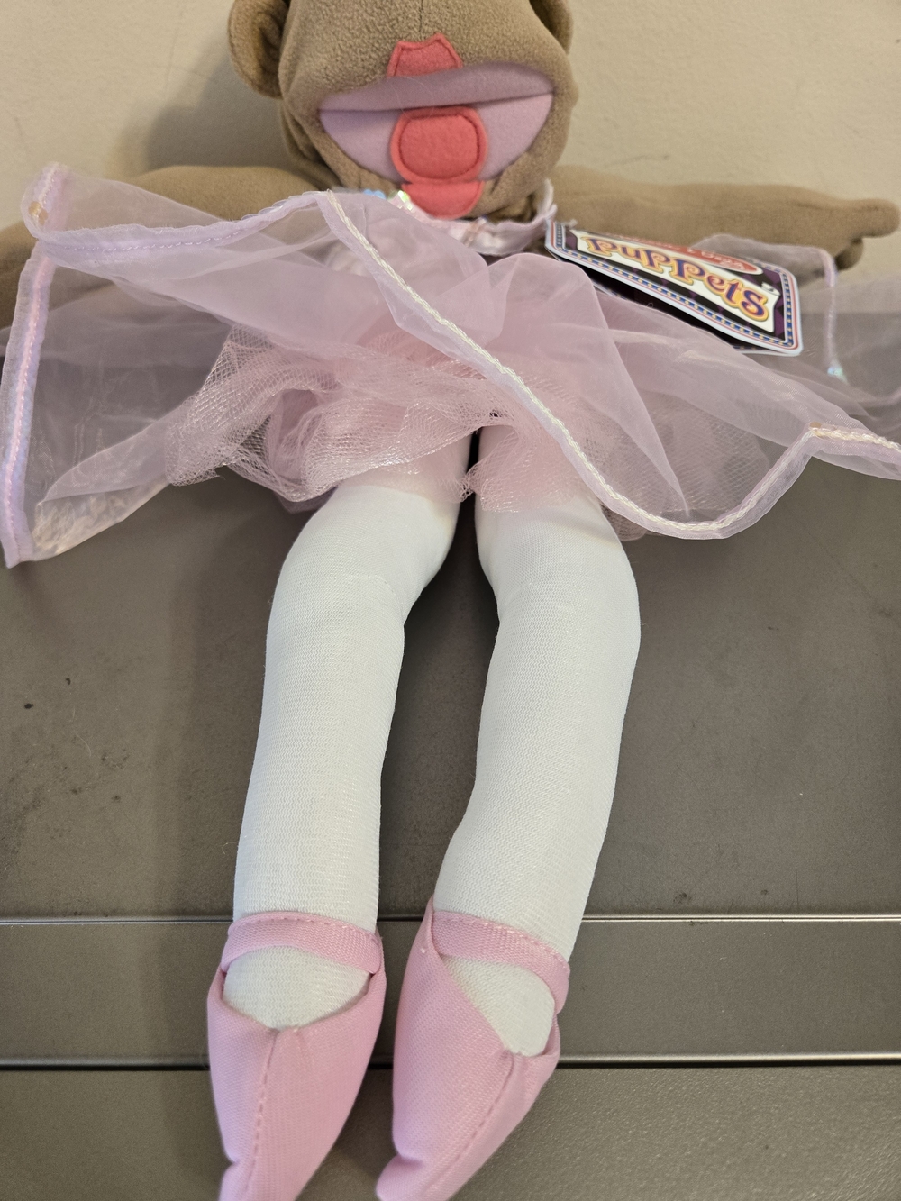 Melissa & Doug Tina Prima Ballerina 21" Plush Hand Puppet - Picture 5 of 10